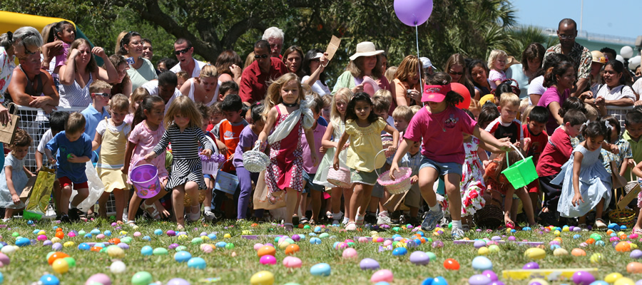 Easter Egg Hunt in Coachman Park | Clearwater Community Volunteers