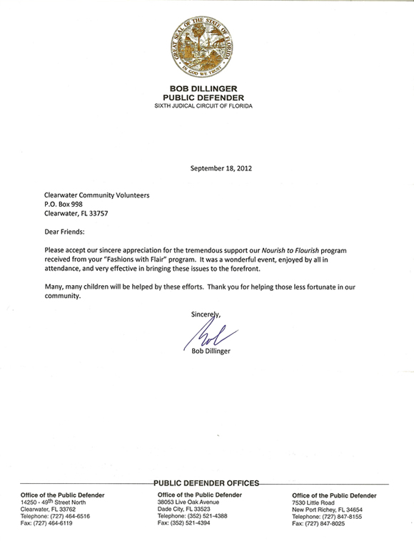 BobDillingerLetterOfAppreciation1
